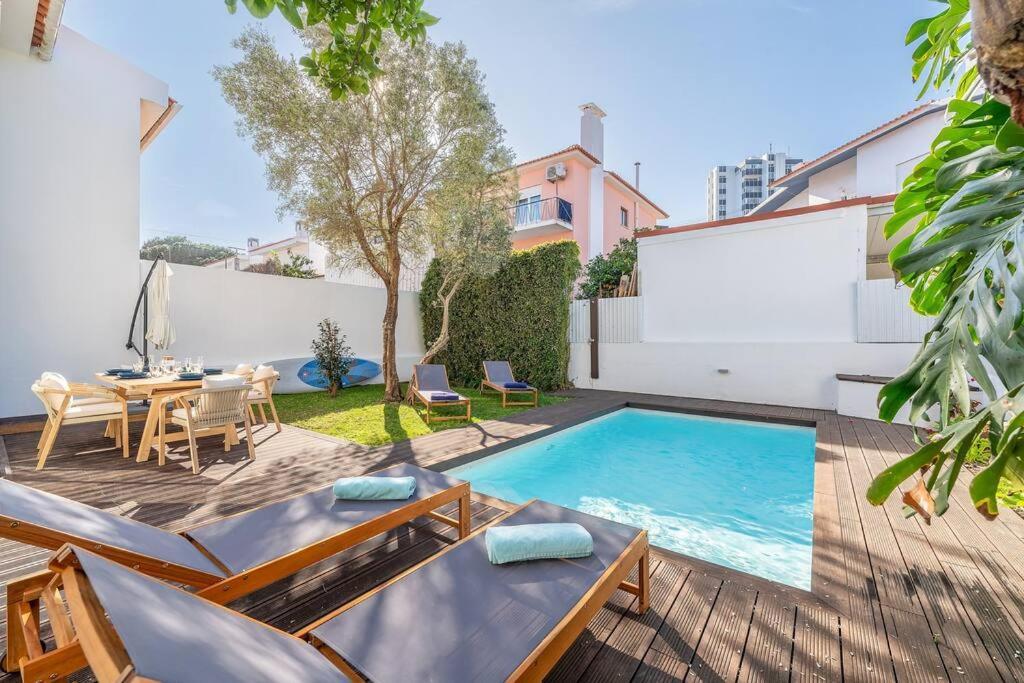 Casa Rosario - Three Bedroom Villa With Private Pool กาชไกช์ ภายนอก รูปภาพ